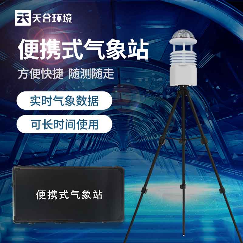 便攜式空氣質量監測站/智慧環境監測系統使用